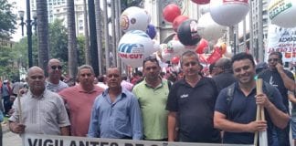 Ato na Praça da Sé inicia luta por uma Previdência pública e universal