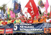 Diretores do SindForte presentes na 6ª Marcha a Brasília