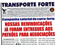 Campanha salarial do carro-forte Segunda rodada de negociações será na próxima quarta, dia 13 de junho