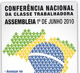 Conferência dia 1º vai reunir trabalhadores de todo o Brasil