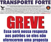 Greve! Esta será nossa resposta se patrões não oferecerem proposta decente