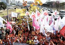 Mobilização por jornada de 40 horas ganha ruas