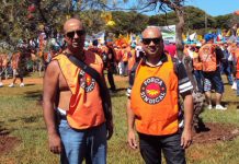 SindForte marca presença na marcha a Brasília