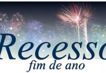 Dias e locais em que haverá recesso no final de ano