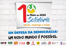 1º de Maio online é nesta sexta. Assista!