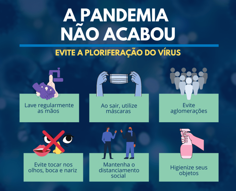 VAMOS REDOBRAR OS CUIDADOS. NO TRABALHO OU EM CASA