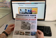JORNAL DOS 30 ANOS COMEÇA A SER ENTREGUE POR NOSSOS DIRETORES sindforte