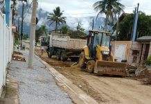 RUA DE ACESSO À COLÔNIA 2 RECEBE PAVIMENTAÇÃO