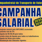 PAUTA DO TRANSPORTE DE VALORES FOI ENTREGUE AO SETOR PATRONAL NO DIA 11