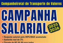 PAUTA DO TRANSPORTE DE VALORES FOI ENTREGUE AO SETOR PATRONAL NO DIA 11